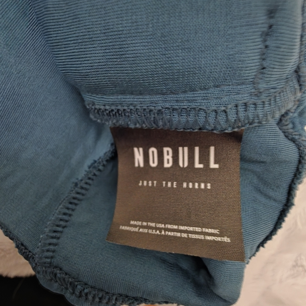 Nobull Quilted Zip Up Jacket Womens Size XS Blue - Picture 6 of 8